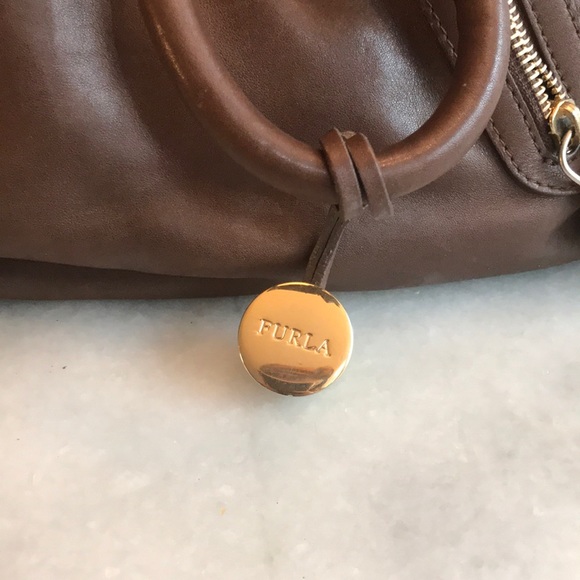 Brown Furla Satchel - Picture 7 of 8